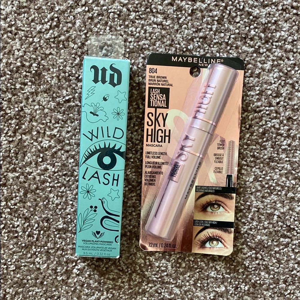 Urban Decay AND maybelline NEW mascaras